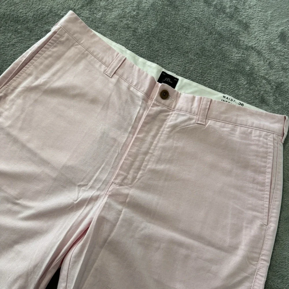 J Crew Stretch Chino Shorts Men's Size 36 9
